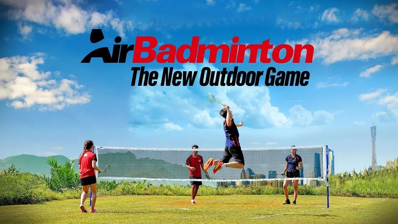 What is Airbadminton and how do you play it?
